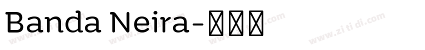 Banda Neira字体转换